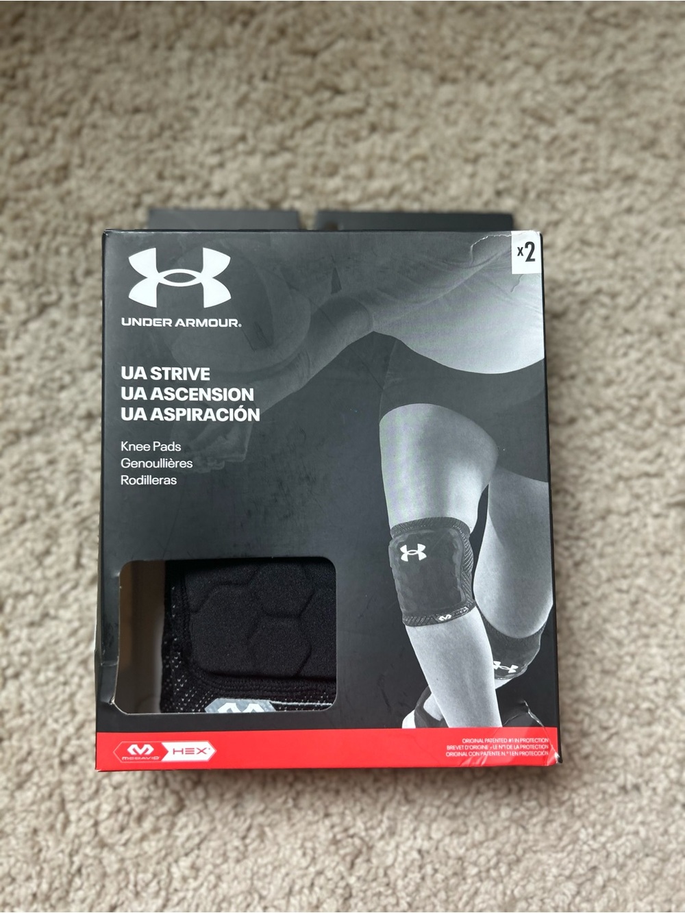 under armor kneepads